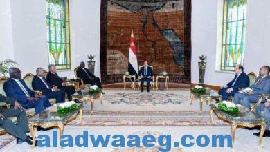 صورة السيد الرئيس يستقبل نائب رئيس مجلس السيادة السودانى