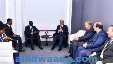 صورة الرئيس السيسى يلتقى نظيره الكينى على هامش انعقاد قمة ميثاق التمويل العالمى الجديد 