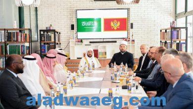 صورة ” وزير الشؤون الإسلامية السعودي ” يشهد جلسة مباحثات مع نائب رئيس وزراء الجبل الأسود