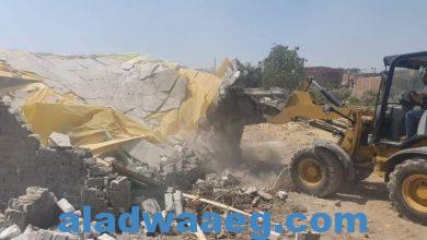 صورة محافظ الفيوم: إزالة 68 حالة تعدٍ بالبناء المخالف على الأراضي الزراعية وداخل الحيز العمراني خلال إجازة عيد الأضحى المبارك