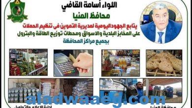 صورة تموين المنيا يضبط 84 مخالفة متنوعة خلال حملات على المخابز البلدية والأسواق