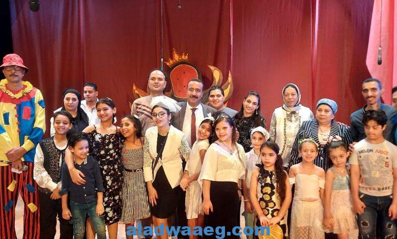 اطفال ذوى الاحتياجات ابطال مسرحية "غنوة ياسمين" بمسرح قصر ثقافة بورسعيد ( صور )
