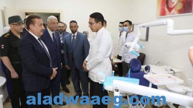 صورة المنوفية : افتتاح العيادات الخارجية للمدنيين بالمستشفى العسكرى بشبين الكوم