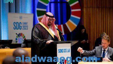 صورة وزير الاقتصاد والتخطيط يلقي كلمة السعودية في قمة أهداف التنمية المستدامة 2023