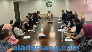 صورة رئيس البرلمان العربي يفتتح فعاليات “دورة تدريبية” لعدد من طلاب الجامعات المصرية