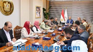 صورة وزير الرى يتابع موقف تنفيذ التكليفات الرئاسية فيما يخص تنمية وإعمار سيناء