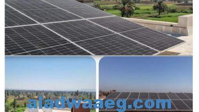 صورة تركيب 13 محطة طاقة شمسية بقري المبادرة الرئاسية ” حياه كريمة” بالمحافظات