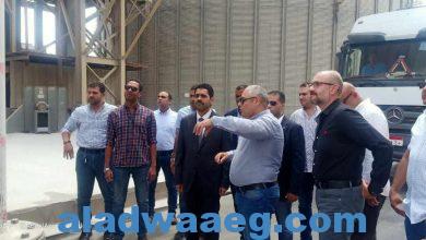 صورة رئيس جهاز مدينة النوبارية يزور مجموعة مصانع القاهرة للاعلاف