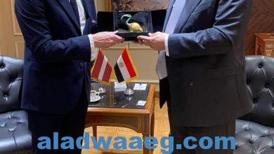 صورة وزير السياحة  يبحث مع سفير لاتفيا بالقاهرة أوجه تعزيز التعاون بين البلدين