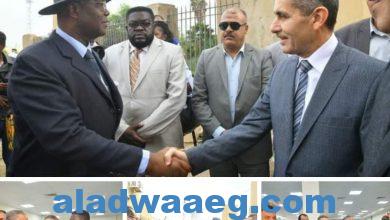 صورة محافظ الغربية يستقبل وفد جمعية رجال الأعمال الافارقة وعدد من السفراء الافريقيين