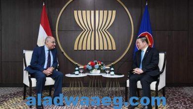 صورة الخارجية..سفير جمهورية مصر العربية في جاكرتا يلتقى بالأمين العام لتجمع الآسيان
