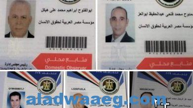 صورة وصول تصاريح متابعة الإنتخابات الرئاسية لمؤسسة مصر العربية لحقوق الإنسان