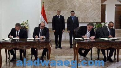 صورة رئيس الوزراء يشهد توقيع بروتوكول لرعاية ملابس البعثة المصرية بدورة الألعاب الأولمبية الصيفية باريس
