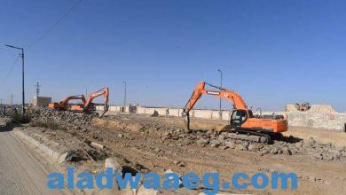 صورة وزير الإسكان يستعرض الموقف التفصيلي لتنفيذ أعمال المرافق بمنطقة الحزام الأخضر بمدينة 6 أكتوبر