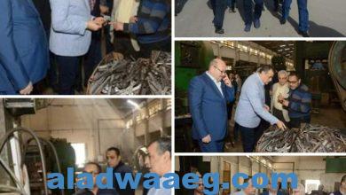 صورة “وزير الدولة للإنتاج الحربي” يتابع انتظام سير العمل في “حلوان للأجهزة المعدنية