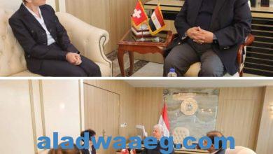 صورة وزير التعليم العالي يستقبل سفيرة سويسرا بالقاهرة لبحث سُبل تعزيز التعاون بين مصر وسويسرا