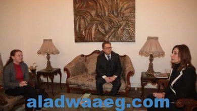 صورة الكيلاني تستقبل سفير ألمانيا لدى القاهرة لبحث سبل التعاون الثقافي