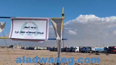 صورة مصر تنشىء منطقة لوجستية في رفح المصرية لتنظيم دخول الشاحنات لغزة