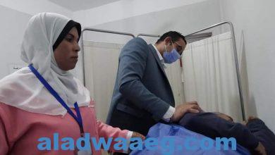 صورة توقيع الكشف الطبي وصرف العلاج بالمجان لـ 2600مريض من أبناء قرية حانوت بكفر صقر بالشرقية