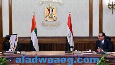 صورة مدبولى يلتقي رئيس المجلس الوطني الاتحادي الإماراتي والوفد المرافق له