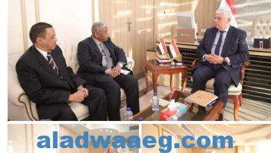 صورة وزير التعليم العالي يلتقي السفير السوداني بالقاهرة لبحث سبل التعاون المشترك بين البلدين
