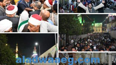 صورة محافظ قنا يشهد الإحتفال بليلة النصف من شعبان وختام مولد سيدى عبد الرحيم القنائي