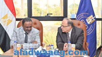صورة رئيس هيئة الدواء يستقبل وفد المجلس القومي للأدوية والسموم السوداني