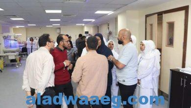 صورة لجان المديرية تكثف جهودها لتشغيل المقر الجديد لمستشفى نجع حمادي العام.