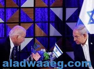 صورة المكالمة المتوترة بين الرئيس الأميركى جو بايدن ورئيس الوزراء الإسرائيلى بنيامين نتنياهو