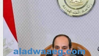 صورة وكيل وزارة الأوقاف بالفيوم يهنئ السيد رئيس الجمهورية بعيد الفطر المبارك