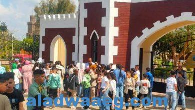 صورة إقبال المواطنين على زيارة حدائق الرى بالقناطر والمركز الثقافي الأفريقي بأسوان
