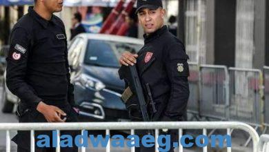 صورة شاب بعدما توفى أضرم النار فى نفسه إثر خلاف مع عناصر الشرطة فى محافظة القيروان فى وسط تونس