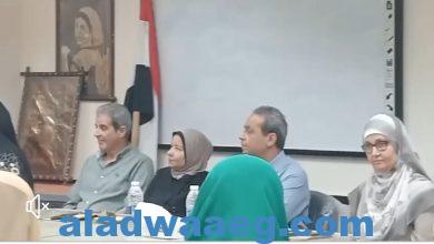 صورة حفل تكريم الأستاذ محمد حسان موجه أول وسائل تعليمية بإدارة فاقوس التعليمية محافظة الشرقية