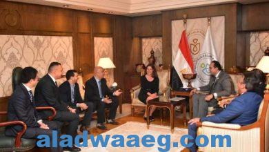 صورة السبكي : يلتقي الرئيس الإقليمي لنوفارتس العالمية للشرق الأوسط وأفريقيا